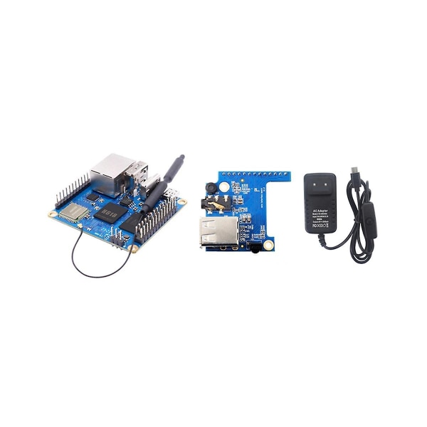 For Zero 3 Udviklingskort 1.5gb Pakke Ram H618 Wifi5+bt5.0 Gigabit Lan Til Android 12 Debian12