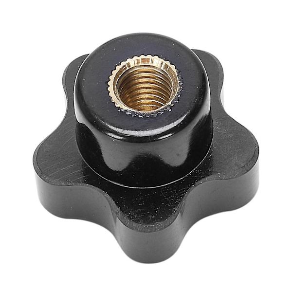 5 stk M8 Hunn Tråd 32mm Stjernehode Klemmemuttere Knottgrep Håndtak & 2 stk M8 X 50mm Diameter Tråd