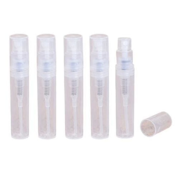 Mini Refill Sprayflaske/ Reiseflaske For Parfyme 5-pack Transparent 3 Ml