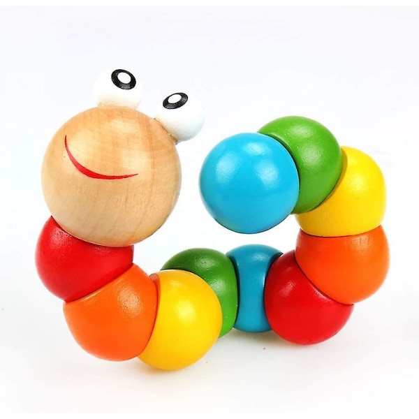 Färgglad sensorisk leksaksmask, pusselbarn som lär sig tidigt leksaker