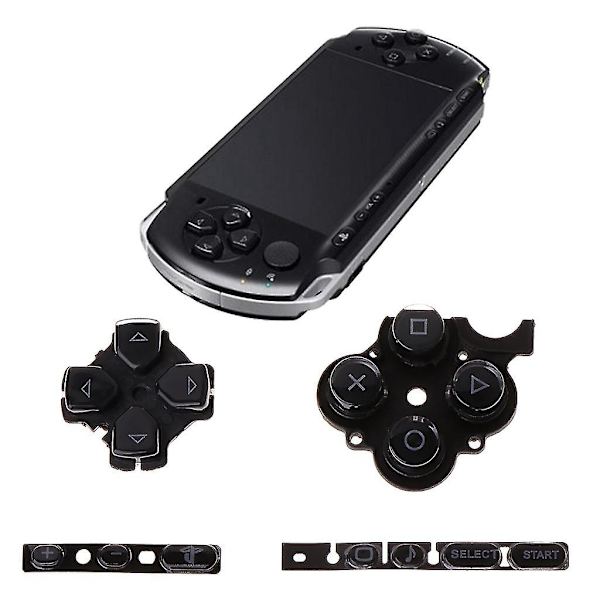 Ny Kontroll Vänster Höger Hem Start Knappuppsättning Knappar Kit Ersättning För Psp3000