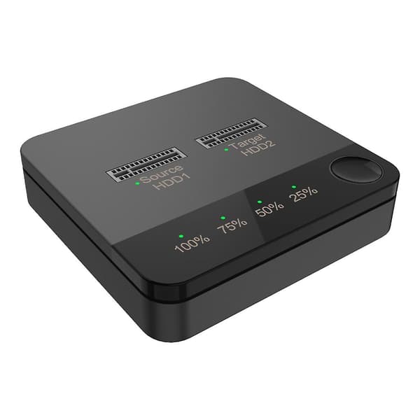 Dual-bay M.2 Sata- Hdd Offline Clone Duplicator för M2 Sata B-key/m&b-key Läs