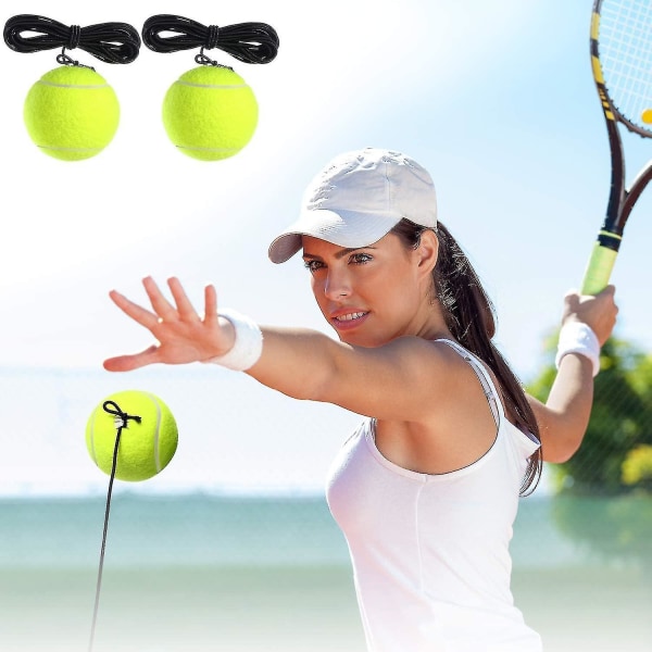 4-pack tennisträningsboll med stränga tennistränarbollar