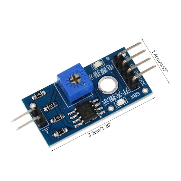 Vejrforhold Overvågning Pcb Board Regn Dråber Detektion Sensor Regn Modul