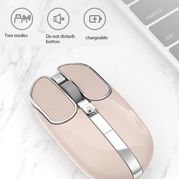 2.4g Langaton ergonominen pelihiiri 2400dpi Kannettava langallinen USB-vastaanottimella