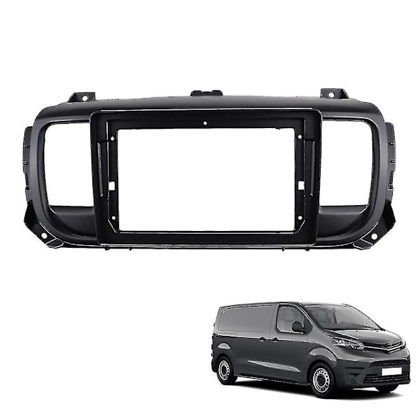 9 tommer bilradio instrumentbræt til Dispatch Proace Expert Traveler Dvd Stereo rammeplade adapter
