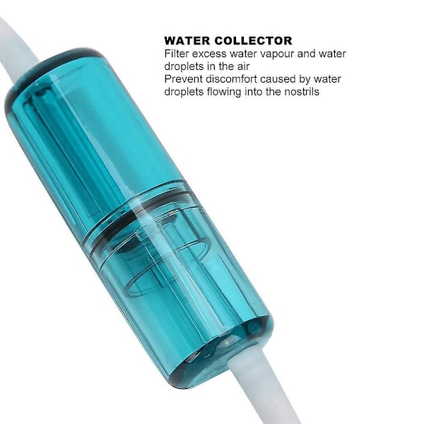 Oxygenrør, lavet af elastisk silikone materiale, næse-oxygenkanule, ikke let at deformere eller revne