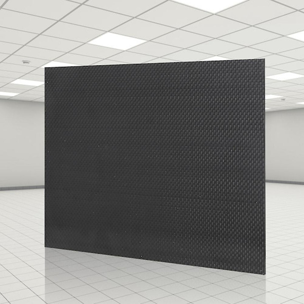 200x300x2,0 mm twill kulfiberplade med høj hårdhed og blank, blank overflade