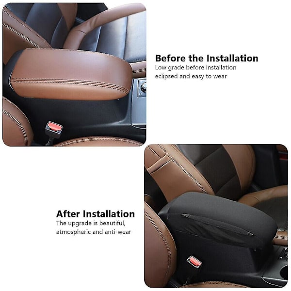 Armstöd Box Hand Rest Cover Kudde För Sport 2021-2022 Tillbehör Svart