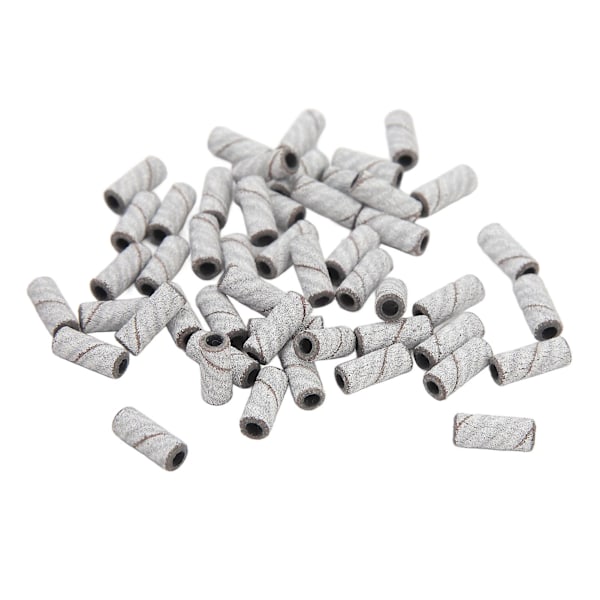 240 Grit Nail Art Sanding Caps 100kpl Manikyyriin Kiillotus Hionta Nauhat Kynsien Porakone