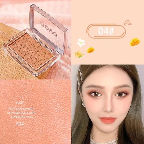 1 st Bright Shyness Sweet Blush Palette Naturligt Hållbart Makeup Färg Rouge