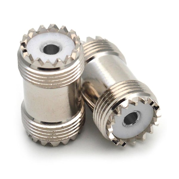 2 stk. Sl16 Uhf So239 hun til Uhf hun lige konnektor Uhf hun til Uhf