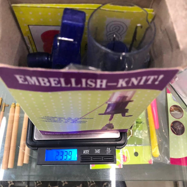 Diy smyckestillverkningsverktyg Bärbar enkel stickningsverktyg