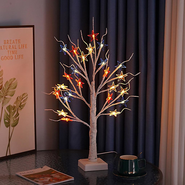 Led nattlampa 24'' Independence Day Tree Lamp inomhus heminredning sovrum