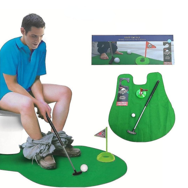 Potty Putter Toilet Time Golf Spil