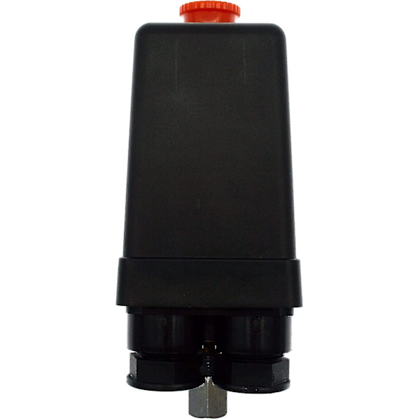 Trykluftafbrykker med 4 porte 90-120 Psi 220v 12mm (1/4') gevind Trykluftafbrykker Kontrolventil Dele Til Kompressor, Frø, Medium Starli