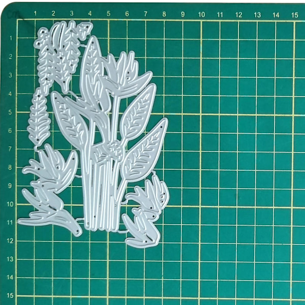Blomsterblader Metallskjærende Stanser Diy Stempler Embossing Scrapbooking Fotoalbum