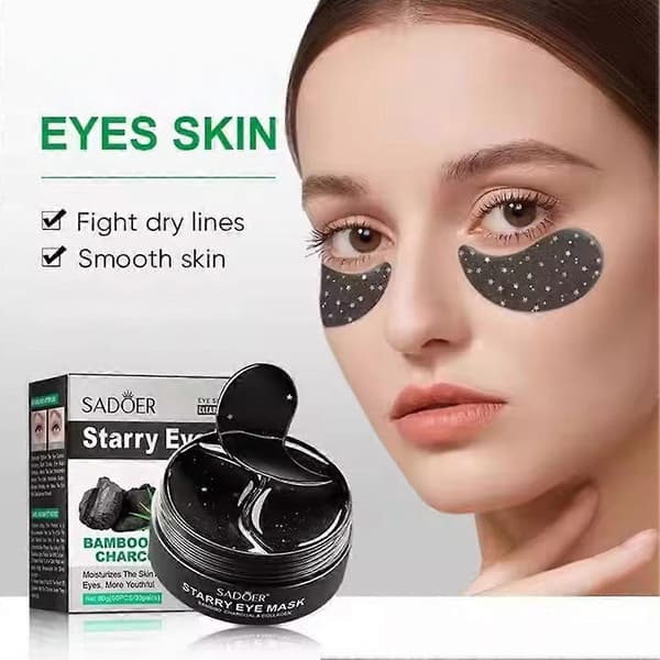 SADOER Starry Black øyemaske
