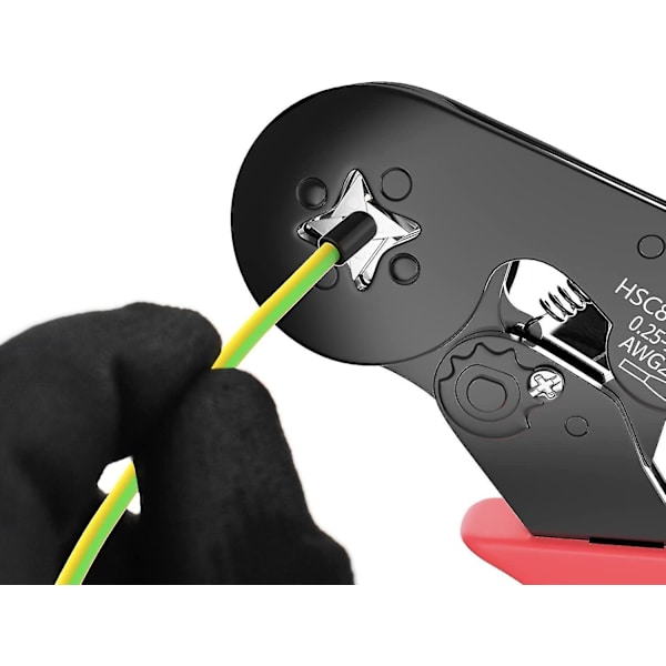 Elektriske Terminal Klemtang 0,25 Mm - 10 Mm Elektriker Klemværktøj Selvjusterende Klemtang