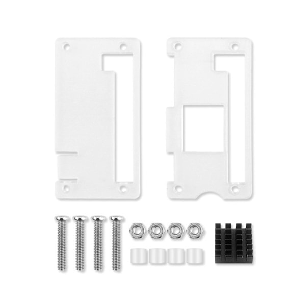 Til Raspberry Pi Zero 2 Til W Akryl Til Etui Transparent Til Skal Med Alumin