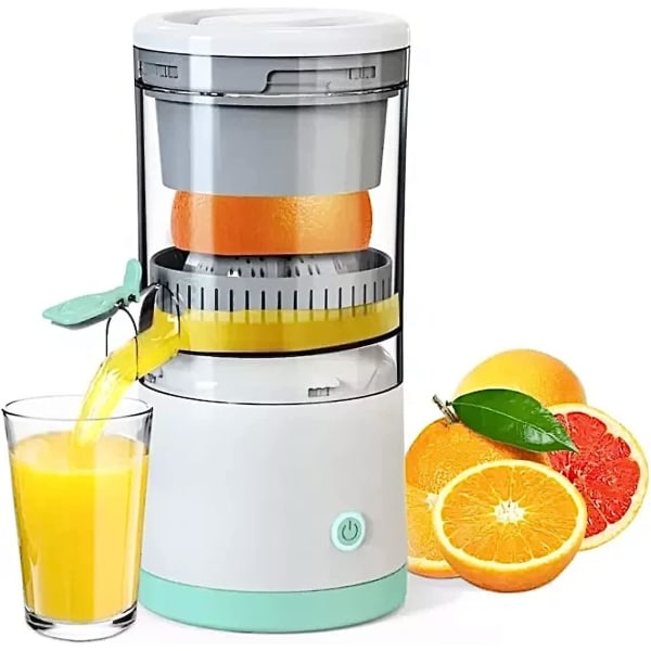 Elektrisk juicepress, citrusapelsinpressare, automatisk elektrisk presspressare, för apelsin, citrus, äpple, grapefrukt