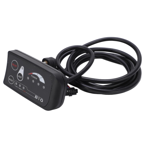 Elektrisk cykel LED-display kontrollpanel 36v 48v S810 LED-displaymätare för elcykel 5-stifts vanligt gränssnitt