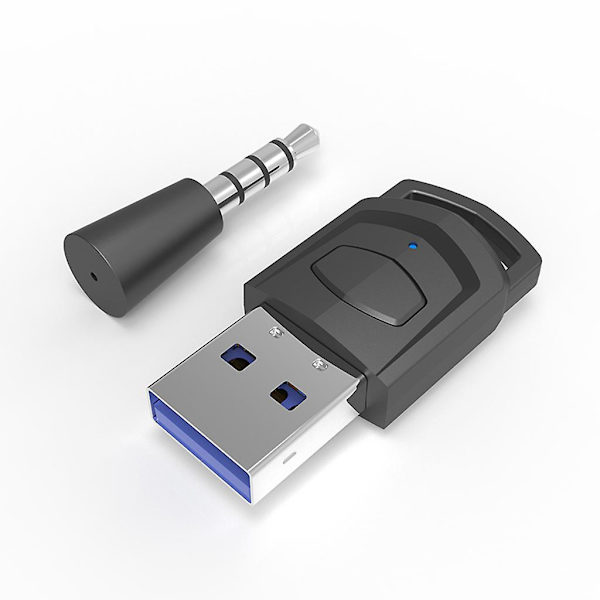For PS5//PC Audio Adapter Bluetooth-kompatibel 5.0 Aux Sender Mottaker