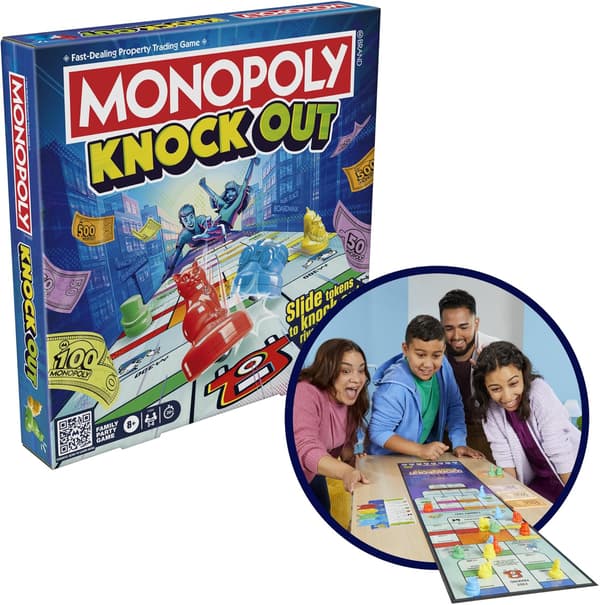 Monopoly Elimination Brettspill | 2-8 Spillere |