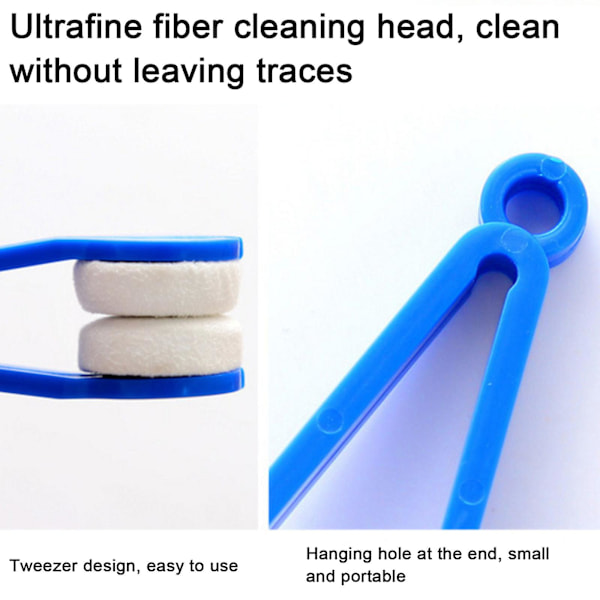Mini Mikrofiber Solbriller Rengøringsklud Værktøjer Bærbare Briller Rengøringsbriller Red
