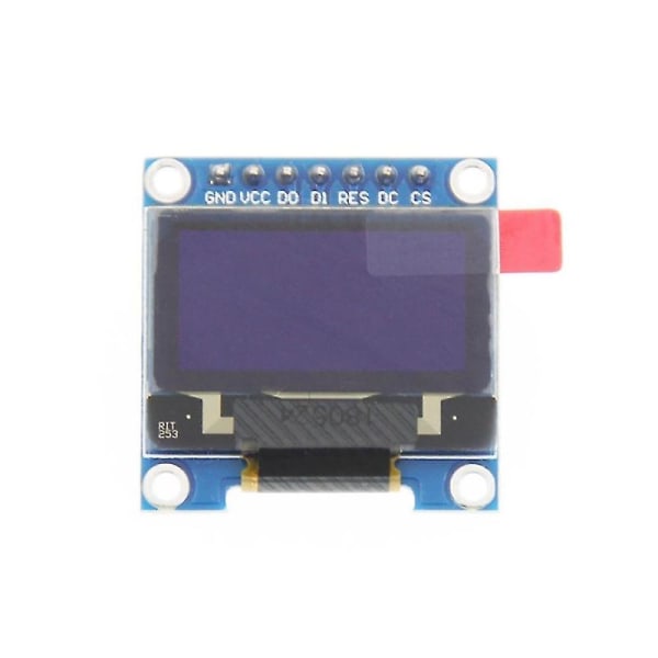 0,96 tommer I2c 128x64 LED-modul Ssd1306 for Arduino Kit Blue Display
