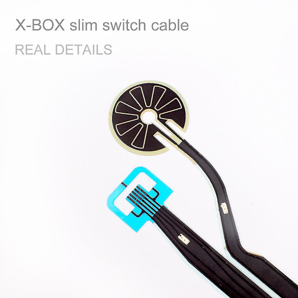 Konsol Switch Ribbon Kabel Ström Eject Knapp På Av Flex Kabel Synk För Touch Sensor Kontakt Sladd För Xb 360 Slim