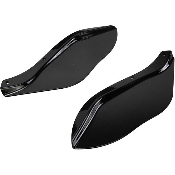 Abs Side Wings Air Deflectors Fairing Windscreen Side Cover Shield Fit For Harley Touring Flhr Flht Flhx 1996-2013