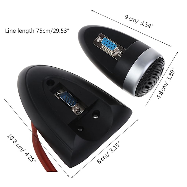 25 Core Snail Sound Treble Shell Tweeter Cavity Diy Hifi Ekstern Højttaler