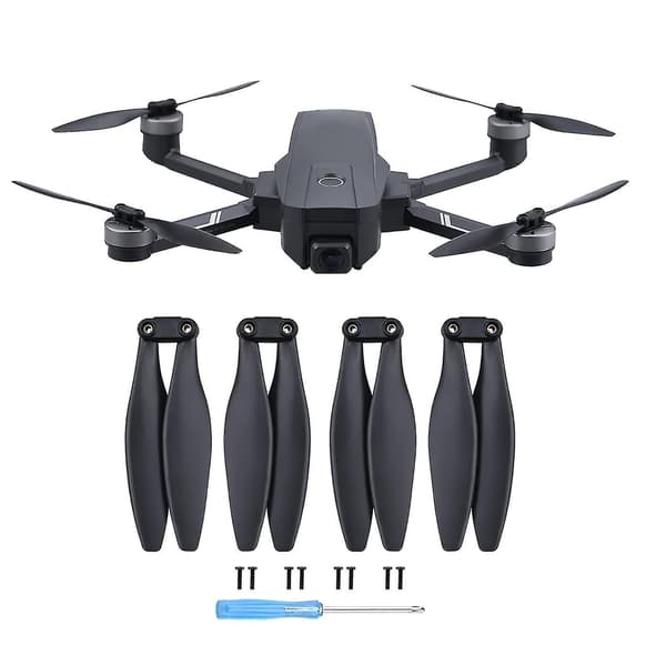 Alg Drone Propellrar Vikbara Drone Propellerblad Ersättningsreservdelar Kompatibla med Holy Stone Hs720/hs720e Drone
