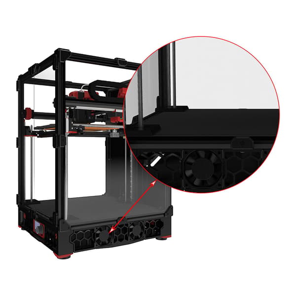 Til DC børsteløs 24v køleventilator til Voron-printer, bund 6020, sleeveleje