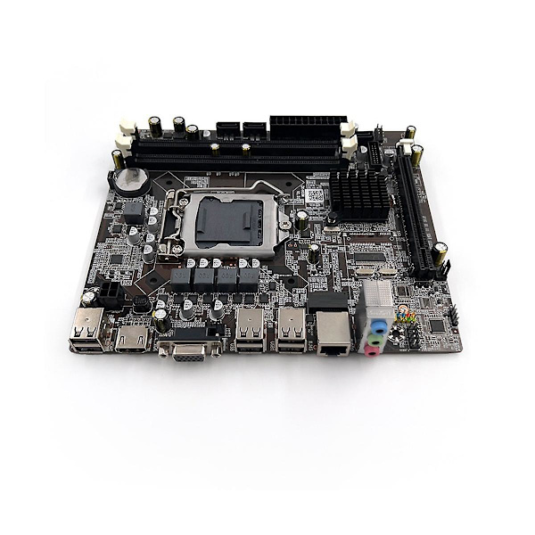 H55 Emolevy LGA1156 Tukee I3 530 I5 760 Sarjan Suorittimia DDR3 Muistia Emolevy+i3 530 Suoritin+SATA C