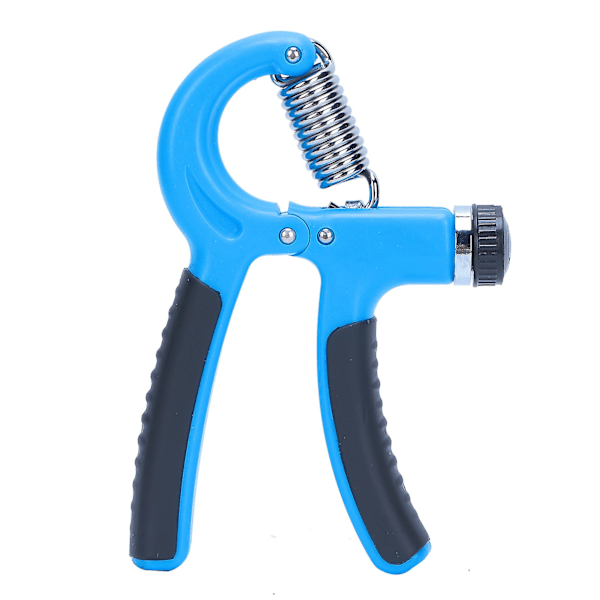 Adjustable Finger Exerciser Device for Arm Muscle Training - 40kg Resistance Mini Fitness Equipment (Blue)