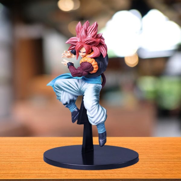 21cm Dragon Ball Figur Samleobjekt Tegneserie Håndværk PVC Solid Model Super Saiyan Gogeta Anime Figur Model Legetøj Fødselsdagsgave