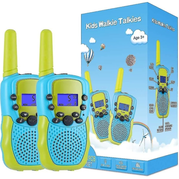 3-12 år drenge piger legetøj, børn walkie talkie 22 kanal 2 kanals radio legetøj