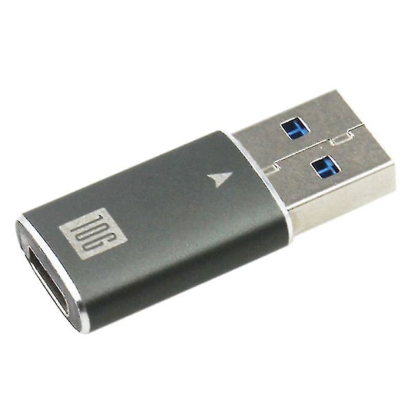 Metallityypin C naaras- USB USB-sovitinmuunnin Gen2 10gbps USB-c-laajennusliitinpää