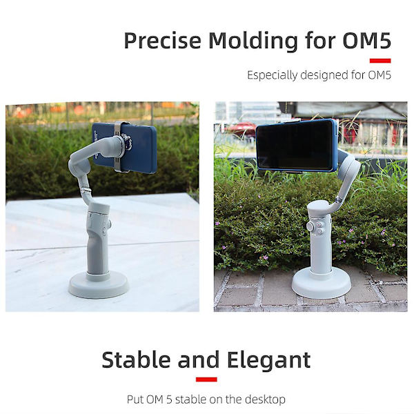 Telefon Gimbal Stasjonær Fast Støtte Base Stabilisator Praktisk For Om 5 Mobil 5
