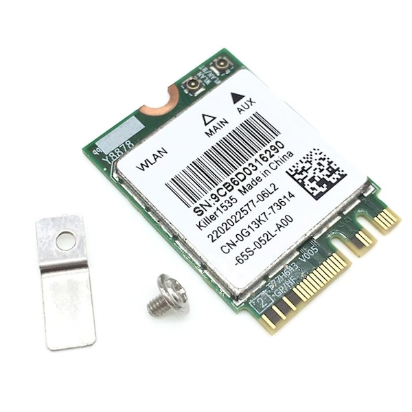 Ngff Killer1535 Wifi-adapterkort Qcnfa364a til Gt72/gs60/ge62/ge72