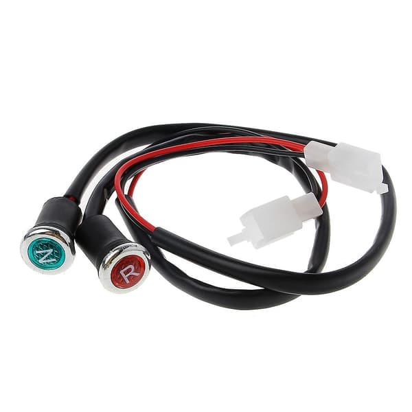 2 stk. Neutral Reverse Lamp N/r Lys Indikator Lys Til 50cc 110cc Motorcykel