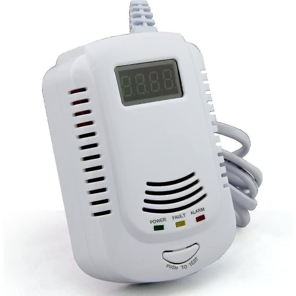 Gasalarm 12v 230v volt gasdetektor alarmsystem