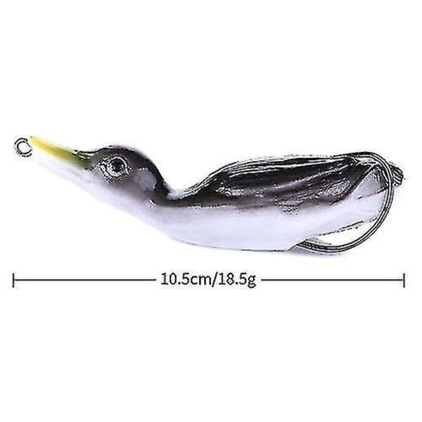 18,5 g 10,5 cm myk silikon Andelokk kunstig fiskelokkeagn Mykt agn