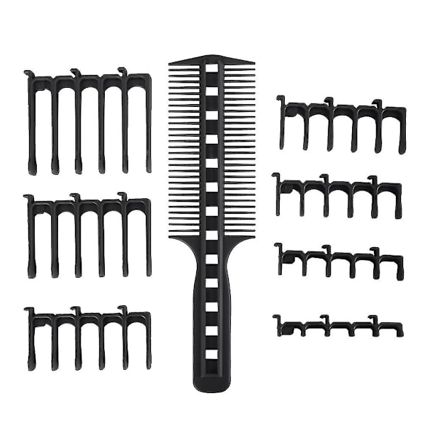 Saxklipp över kam hårklippningsverktyg - Barber Haircutting Pro Kit