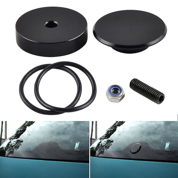 Rear Wiper Delete Kit Block Off Plug Cap Windshield Wipers Cover Car Accessories For