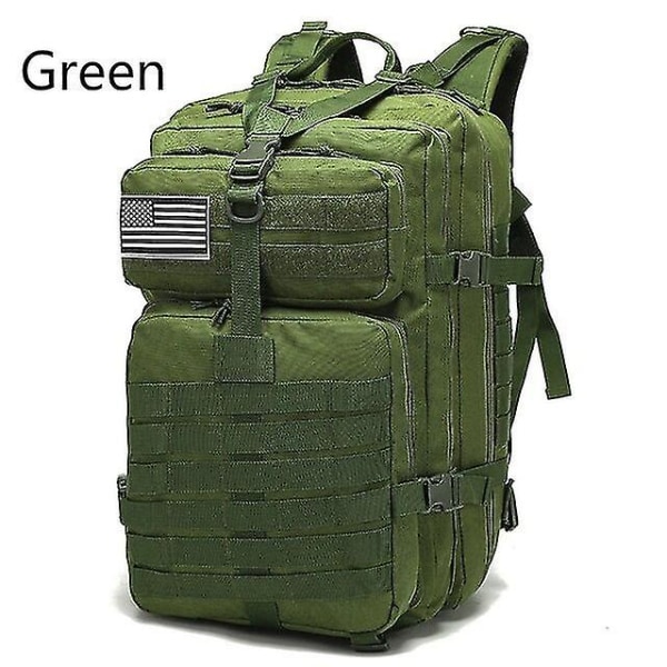 50l Camo Military Bag Herre Taktisk ryggsekk Molle Army Bug Out Bag Vanntett Camping Jakt Ryggsekk Trekking Fotturer