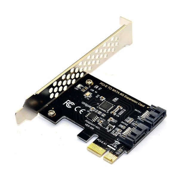 2-porter 6gbps 3.0 Pcie-utvidelseskortstøtte 2 3.0-enhetsadapter