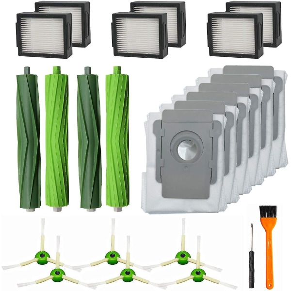 20 stk. reservedele til Irobot Roomba I7 I7+ I3 I3+ I4 I4+ I6 I6+ I8 I8+ J7 J7+/plus E5 E6 E7